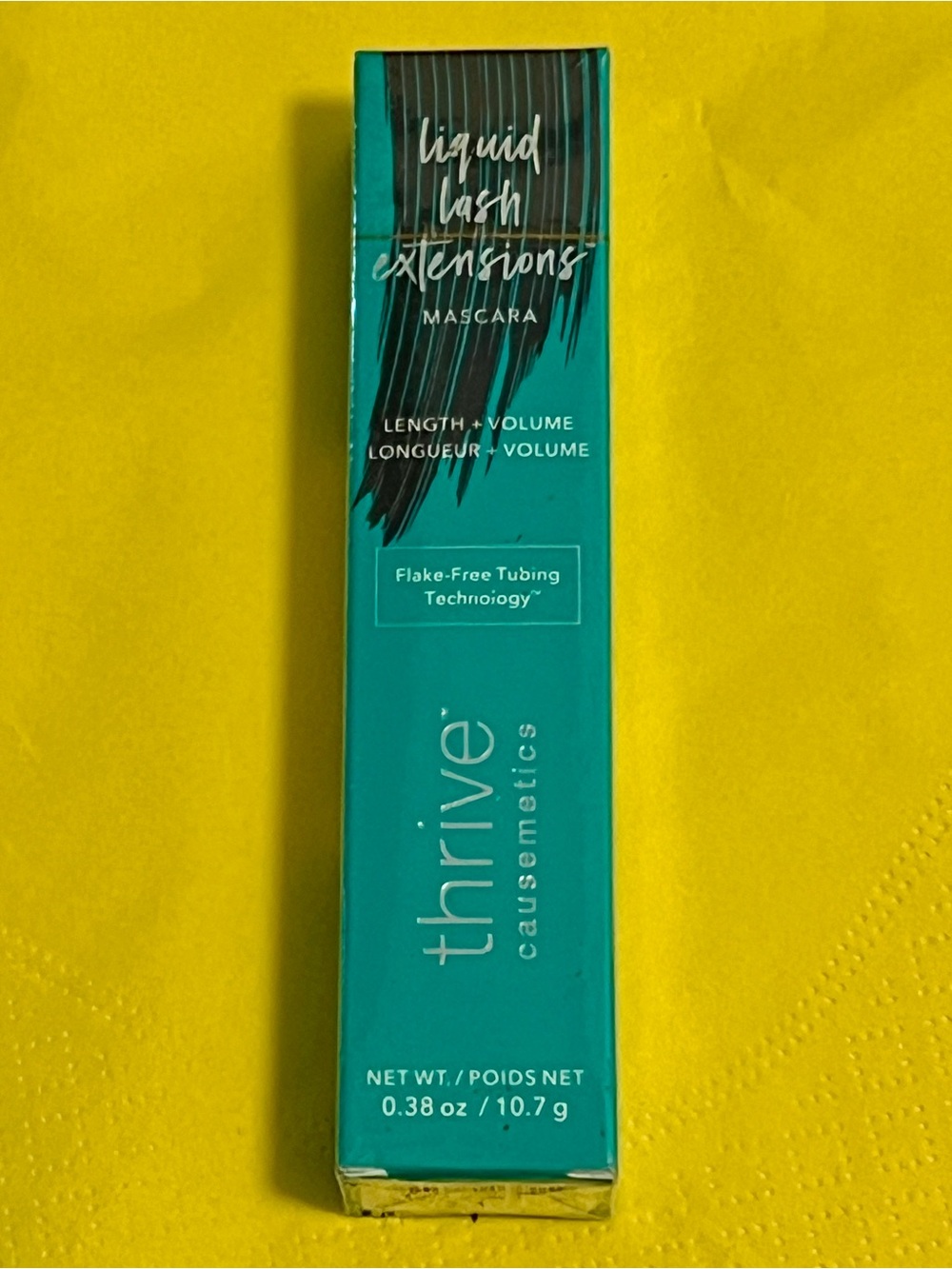 New thrive causemetics mascara liquid lash extensions Rich Black Brynn seal nwt
